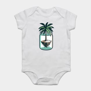 Island In a Bottle Baby Bodysuit